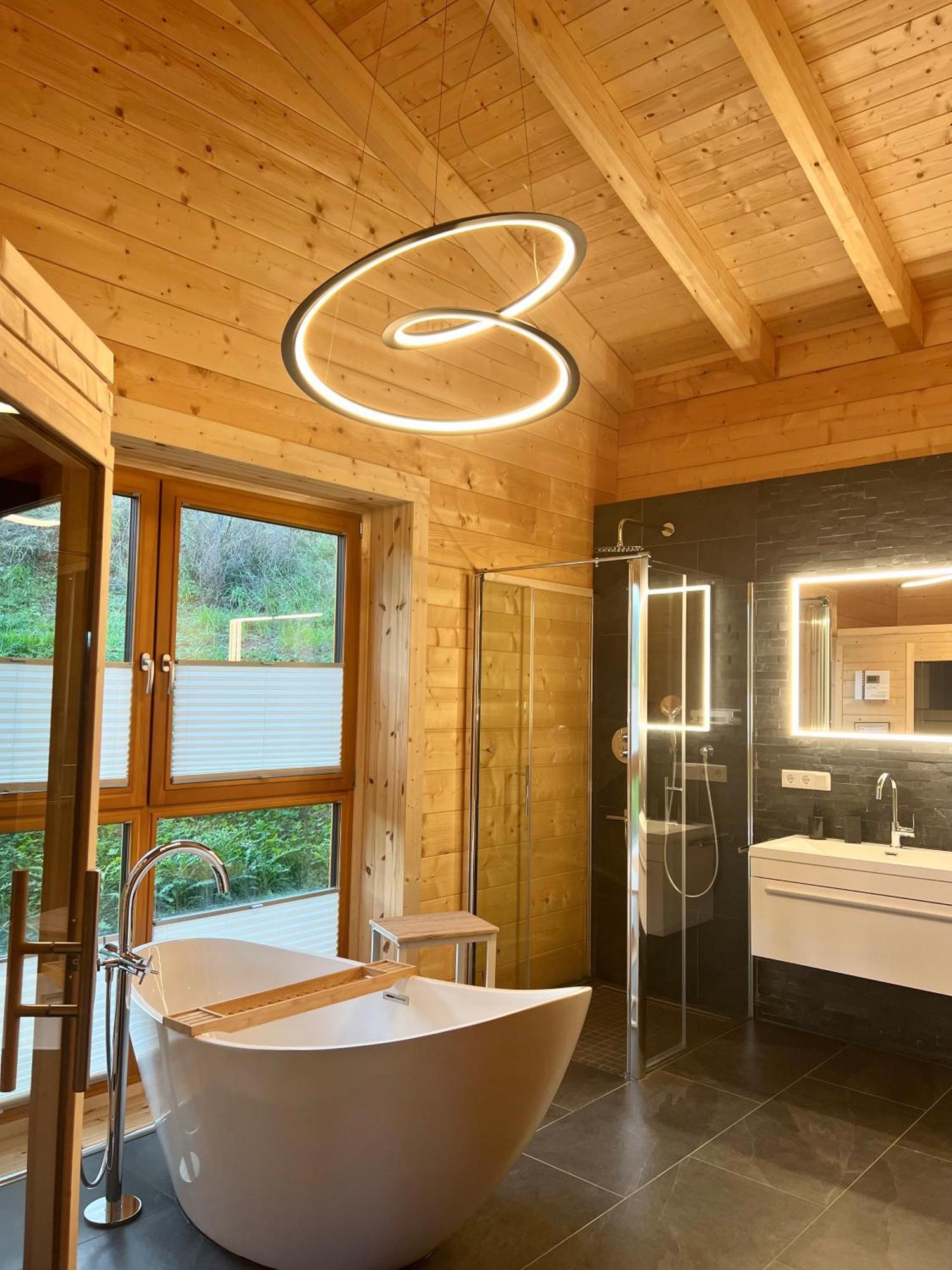 Netten Naturerlebnis Holz-Chalets Daun Dış mekan fotoğraf