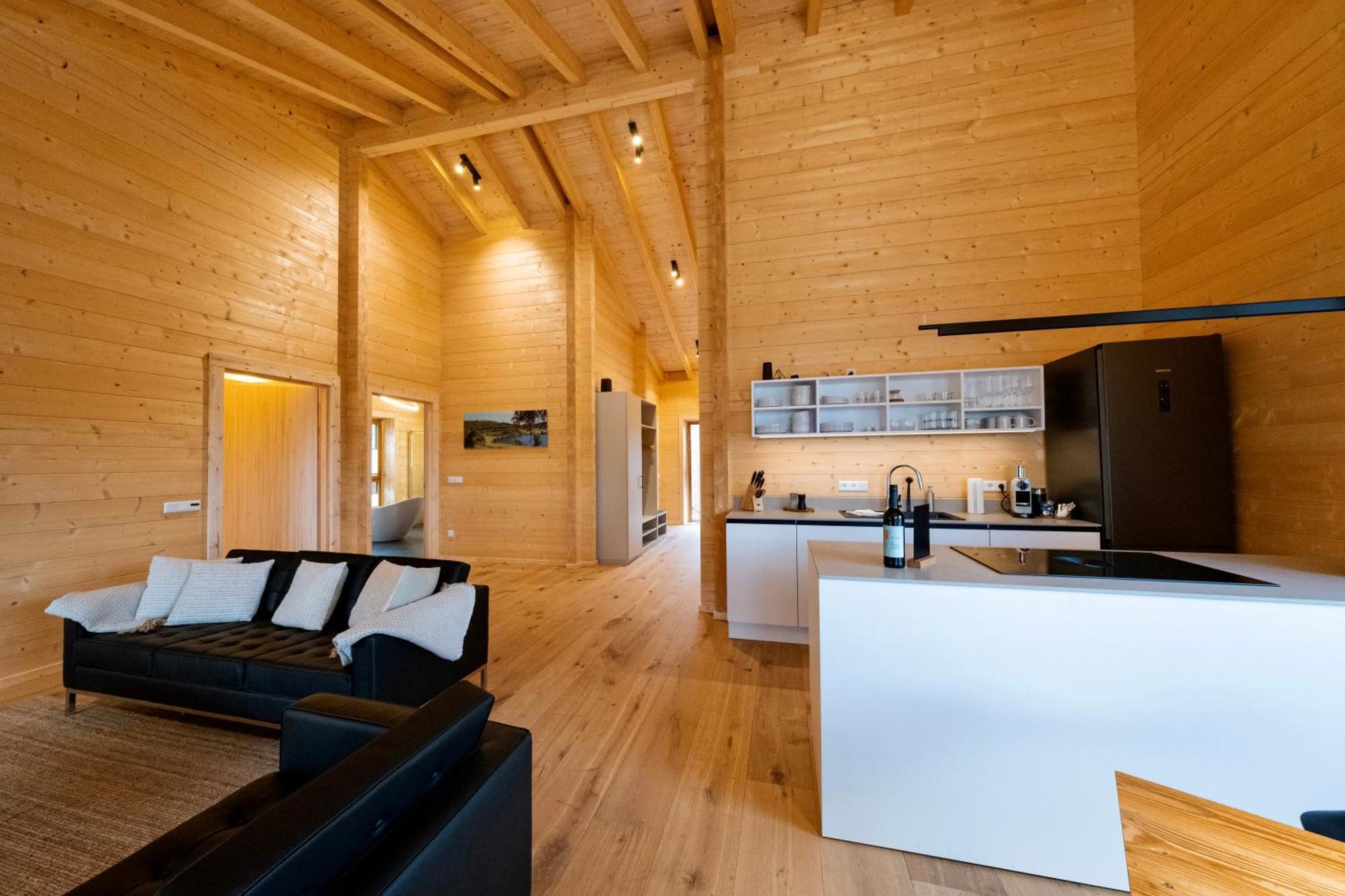 Netten Naturerlebnis Holz-Chalets Daun Dış mekan fotoğraf