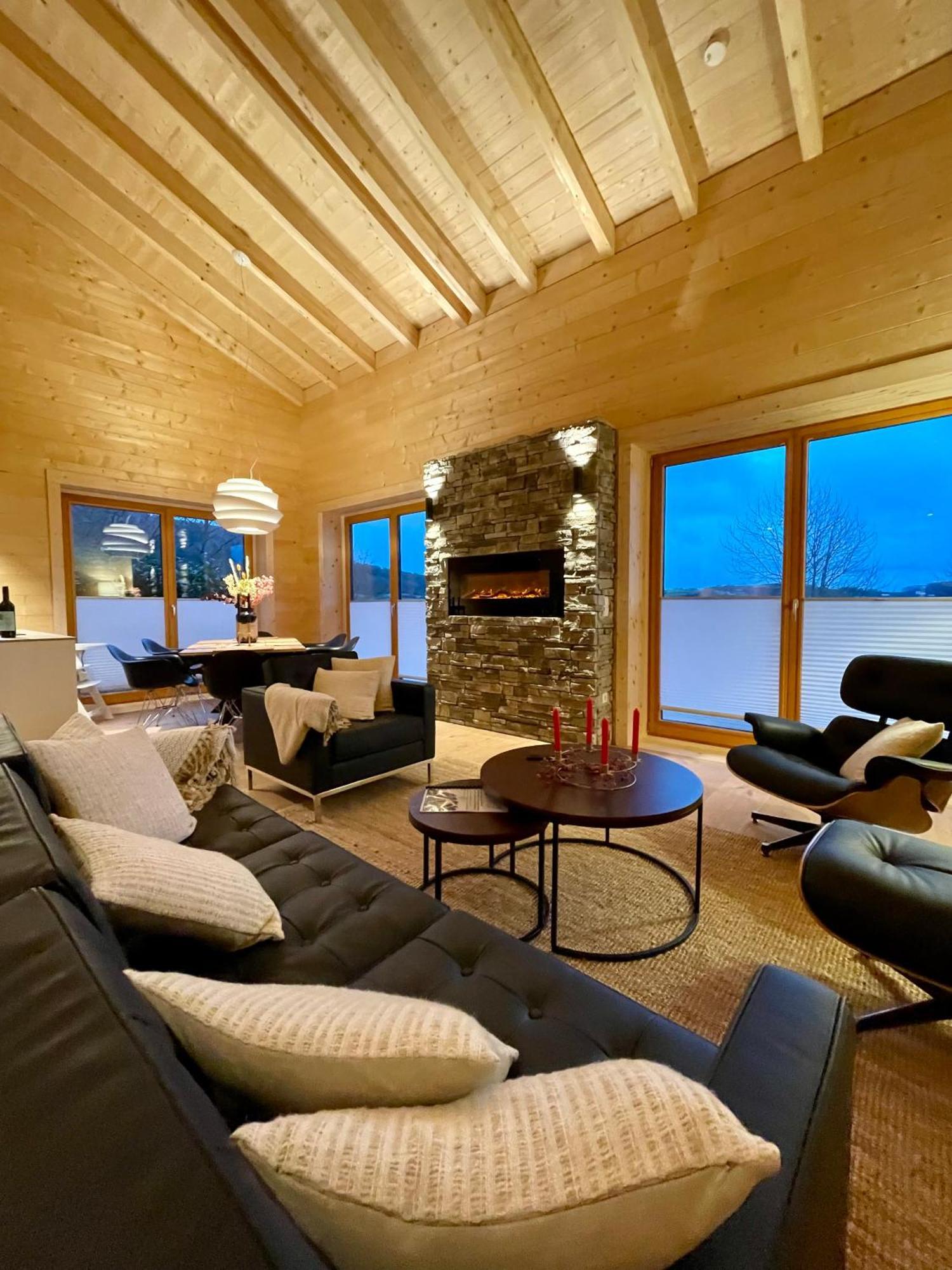 Netten Naturerlebnis Holz-Chalets Daun Dış mekan fotoğraf
