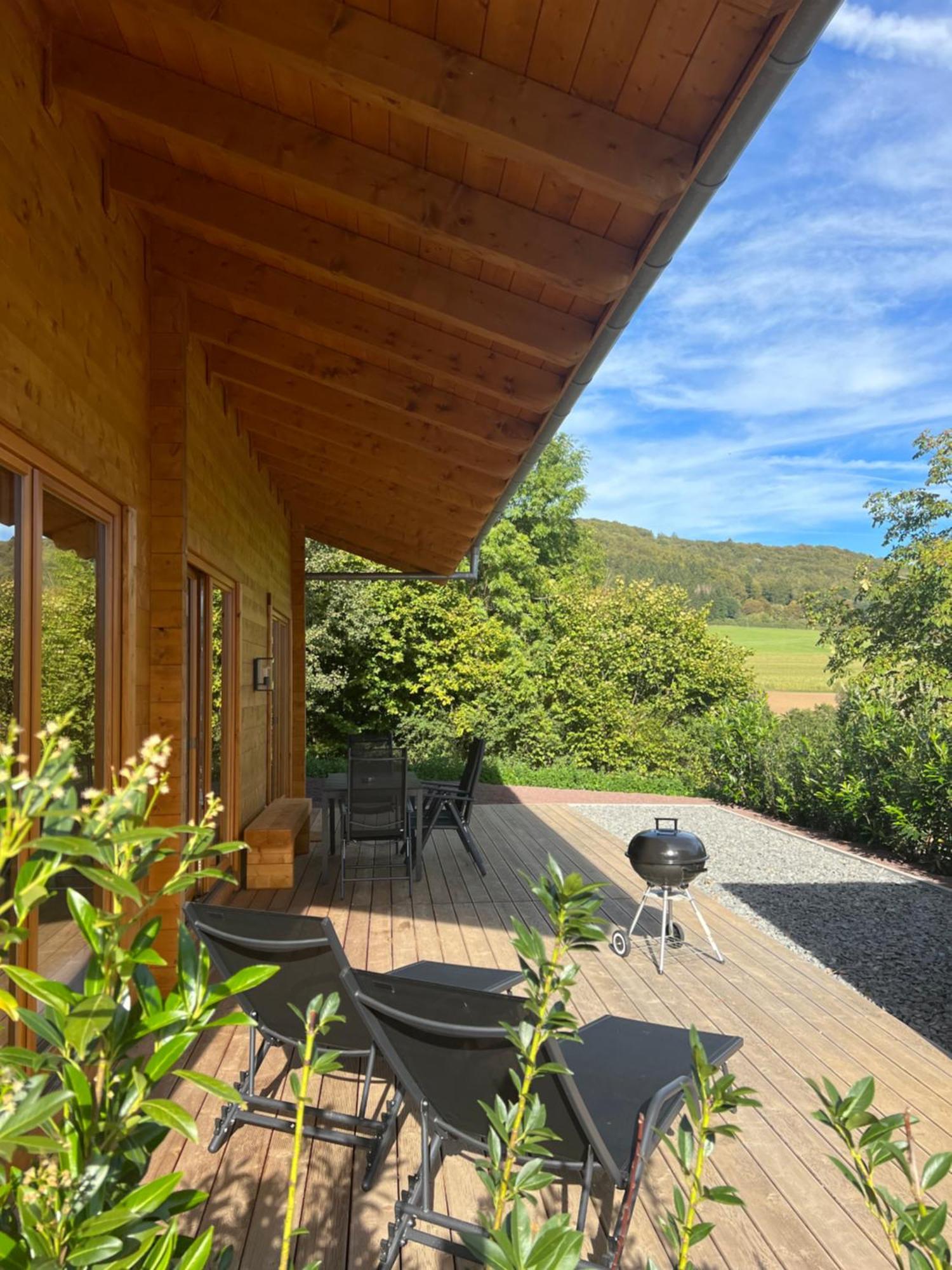 Netten Naturerlebnis Holz-Chalets Daun Dış mekan fotoğraf